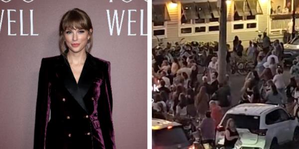 泰勒·斯威夫特(Taylor Swift)的粉丝称，在一家餐厅围住她的行为“令人作呕”